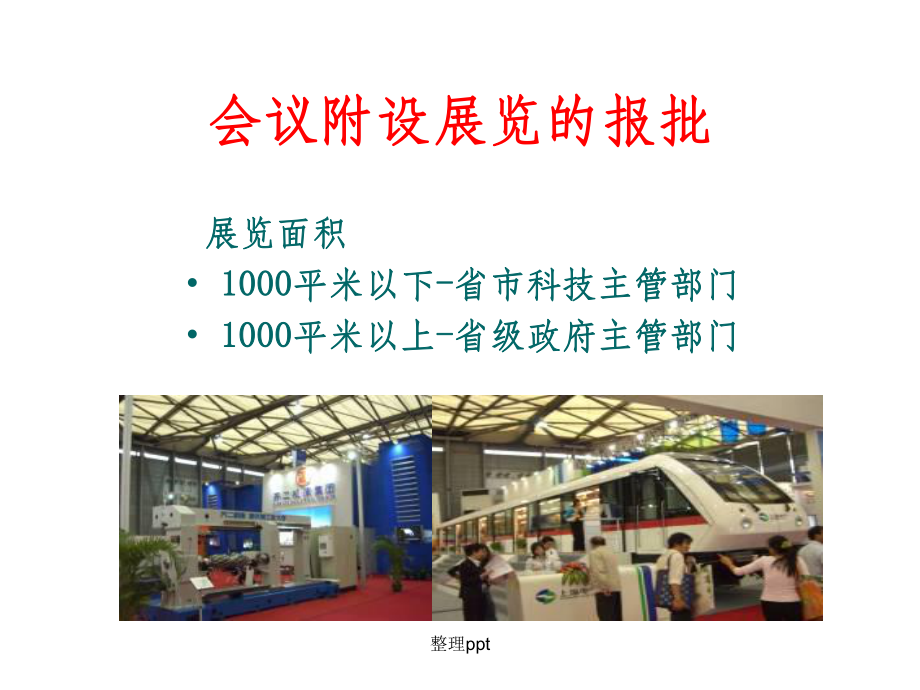 第十二章 会议附设展览